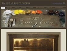 Tablet Screenshot of cottonfinearts.com